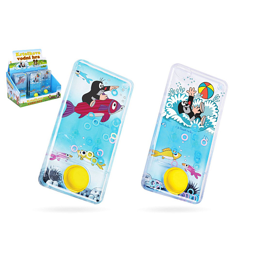 Wiky Vodní hra hlavolam 7x14cm plast Krtek 3 druhy Wiky Vodní hra hlavolam 7x14cm plast Krtek 3 druhy