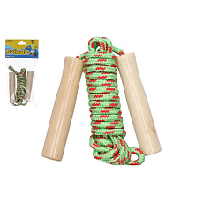 Wiky Švihadlo 250cm s dřevěnou rukojetí na kartě Wiky Švihadlo 250cm s dřevěnou rukojetí na kartě