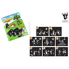 Škrabací/Vyškrabovací notes Krtek 8 listů 19x26cm v sáčku Škrabací/Vyškrabovací notes Krtek 8 listů 19x26cm v sáčku