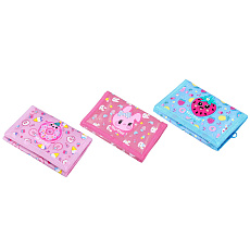 Wiky Peněženka Keyroad dívčí látková 3 barvy v sáčku 12,5x8cm