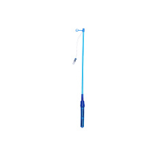 Hůlka k lampionu svítící plast 50cm na baterie s blikajícím světlem v sáčku karneval