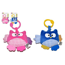 Wiky Sova vibrující nad postýlku chrastítko plyš 21cm asst 2 barvy na kartě Wiky Sova vibrující nad postýlku chrastítko plyš 21cm asst 2 barvy na kartě