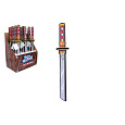 Meč katana pěnový měkký 54cm 12ks v boxu