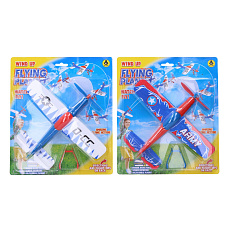 Letadlo na natáhnutí pěna 22x26cm 3 barvy na kartě Letadlo na natáhnutí pěna 22x26cm 3 barvy na kartě