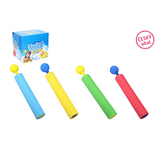 Wiky Vodní trubice/puška pěnová 21x3cm 4 barvy Wiky Vodní trubice/puška pěnová 21x3cm 4 barvy