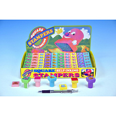 Wiky Razítka zvířátka 2,5x2,5cm asst 10 druhů Wiky Razítka zvířátka 2,5x2,5cm asst 10 druhů