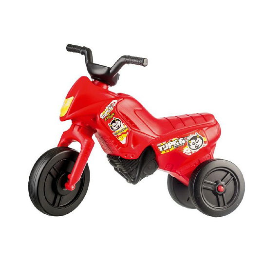 Teddies Dětské odrážedlo Enduro Yupee červené malé