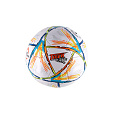 Teddies Míč fotbalový barevný šitý kůže 23cm vel. 5