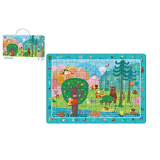 DODO Puzzle Přátelé z lesa 45x31cm 80 dílků v krabici 25x16x6,5cm DODO Puzzle Přátelé z lesa 45x31cm 80 dílků v krabici 25x16x6,5cm