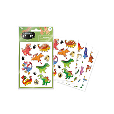 DODO Tetování Dinosaurus/Dinosauři 10,5x15cm 4 listy v sáčku
