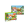 Puzzle Farma 32x23cm 60 dílků v krabičce 24x18x4cm