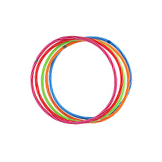 Teddies Obruč Hula hop plast průměr 50cm Teddies Obruč Hula hop plast průměr 50cm