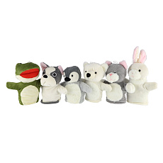 Teddies Maňásek zvířátko plyš 25-30cm 6 druhů 0+ Teddies Maňásek zvířátko plyš 25-30cm 6 druhů 0+