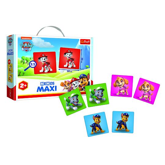 Pexeso Maxi Tlapková patrola/Paw Patrol 24 kusů společenská hra v krabici 37x29x6cm 24m+ Pexeso Maxi Tlapková patrola/Paw Patrol 24 kusů společenská hra v krabici 37x29x6cm 24m+