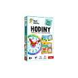 Trefl Malý objevitel Hodiny vzdělávací společenská hra v krabici 19x29x4cm