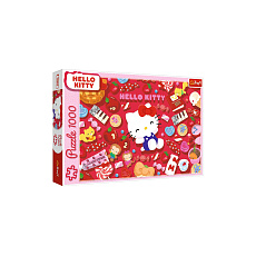 Puzzle Hello Kitty 1000 dílků 68,3x48cm v krabici 40x27x6cm