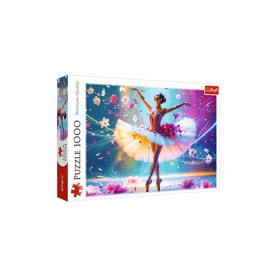 Puzzle Tančící baletka 1000 dílků 68,3x48cm v krabici 40x27x6cm