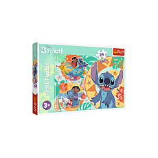 Trefl Puzzle Maxi 24 dílků Šťastný den Lilo&Stitche 60x40cm v krabici 40x27x4cm