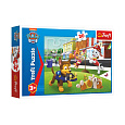 Puzzle Tlapková patrola/Paw patrol 27x20cm 30 dílků v krabičce 21x14x4cm