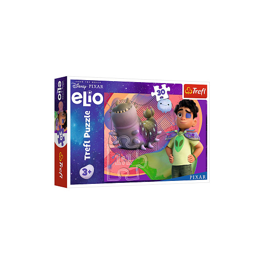 Puzzle Seznamte se s Eliem 30 dílků 27x20cm v krabičce 21x14x4cm