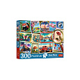 Trefl Puzzle Poštovní známky 300dílků 60x40cm v krabici 34x26x5cm