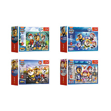 Trefl Minipuzzle miniMAXI 20 dílků Tlapková patrola/Paw Patrol 4 druhy