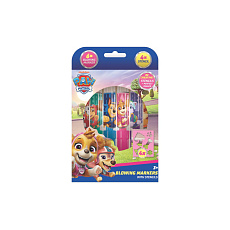 Jiri Models Fixy foukací 6ks se šablonami pro holky Tlapková patrola/Paw patrol v krabičce 12x19cm