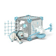 Schleich 42766 BattleCave Ledový lev