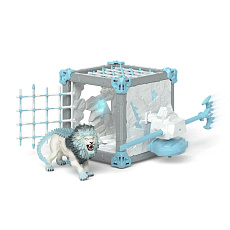 Schleich 42766 BattleCave Ledový lev