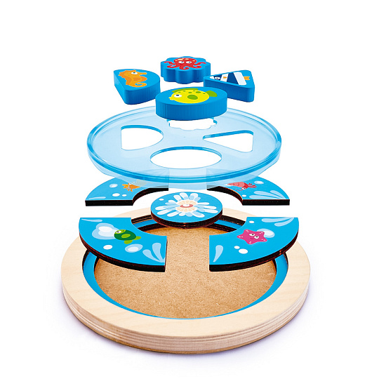 Hape Puzzle na desce - Moře