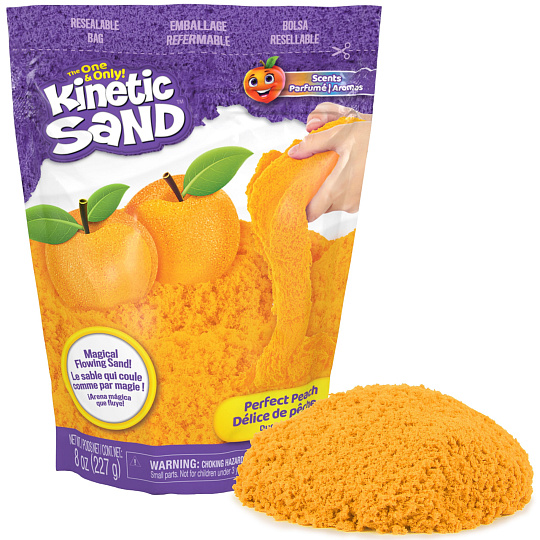 Spin Master KINETIC SAND BALENÍ S OVOCNÝMI VŮNĚMI BROSKEV Spin Master KINETIC SAND BALENÍ S OVOCNÝMI VŮNĚMI BROSKEV