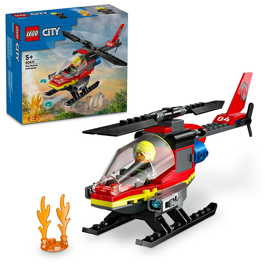 LEGO City 60411 Hasičský záchranný vrtulník