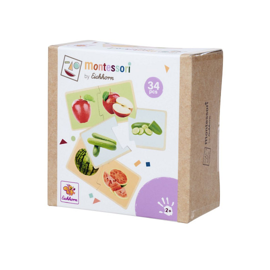 Simba Montessori Puzzle ovoce a zelenina Simba Montessori Puzzle ovoce a zelenina