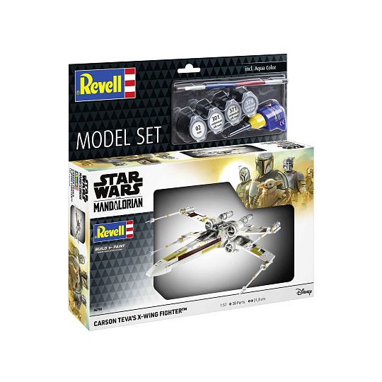 Revell ModelSet Star Wars 66790 - Carson Teva's X-Wing: The Mandalorian (1:57)