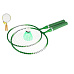 Badminton sada dětská kov/plast 2 pálky + 1 košíček 2 barvy v síťce 23x45x6cm