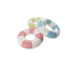 Kruh nafukovací pruhovaný 91cm 3 barvy od 9 let v sáčku