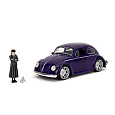 Jada Wednesday auto 1972 VW Beetle 1:24 a figurka Wednesday