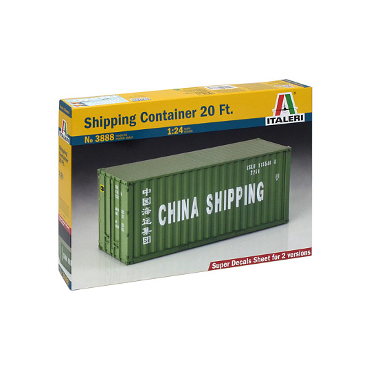 Italeri Model Kit kontejner 3888 - 20' CONTAINER (1:24)