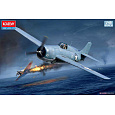 Academy Model Kit letadlo 12355 - USN F4F-4 Wildcat "Battle of Midway" (1:48)