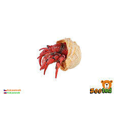 Krab poustevník zooted plast 7cm 