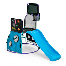 Plum Products Ltd. Záhradné multifunkčné centrum so šmykľavkou 6v1