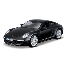 Bburago - Auta HOBBY, Porsche 911 Carrera S, černá, 1:24