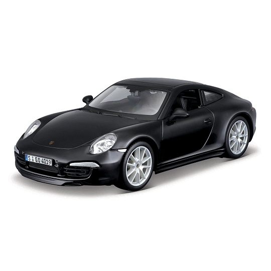 Bburago - Auta HOBBY, Porsche 911 Carrera S, černá, 1:24