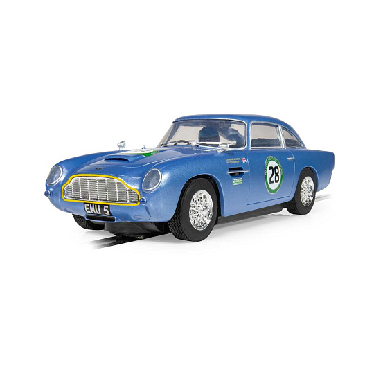 Scalextric Autíčko GT SCALEXTRIC C4599 - Aston Martin DB5 - Blue / Yellow - Historic GT Racing (1:32)
