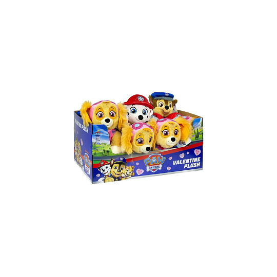 Teddies Pes plyšový Tlapková patrola/Paw patrol 3 druhy 12ks v boxu Teddies Pes plyšový Tlapková patrola/Paw patrol 3 druhy 12ks v boxu