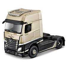 Maisto - Custom Rigs-Mercedes-Benz Actros 1851, zlato-černá, 1:64 Maisto - Custom Rigs-Mercedes-Benz Actros 1851, zlato-černá, 1:64