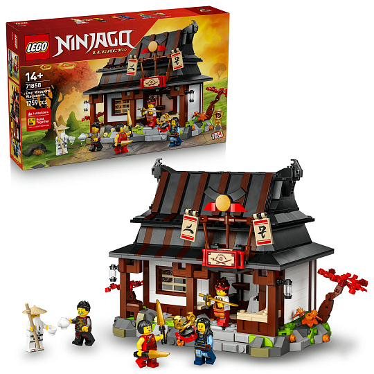 LEGO NINJAGO® 71858 Kovárna Čtyři zbraně: 15 let NINJAGO