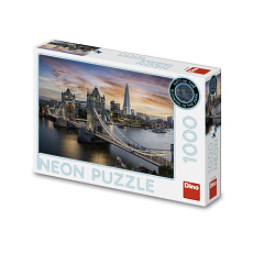 Dino SOUMRAK NAD TOWER BRIDGE 1000 neon Puzzle