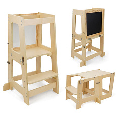 Five O Nine Crew Učící věž Prema 3v1 - přírodní Five O Nine Crew Učící věž Prema 3v1 - přírodní