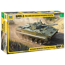 Zvezda Model kit military 3649 - BMP-3 Russian infantry fighting vehicle (1:35)